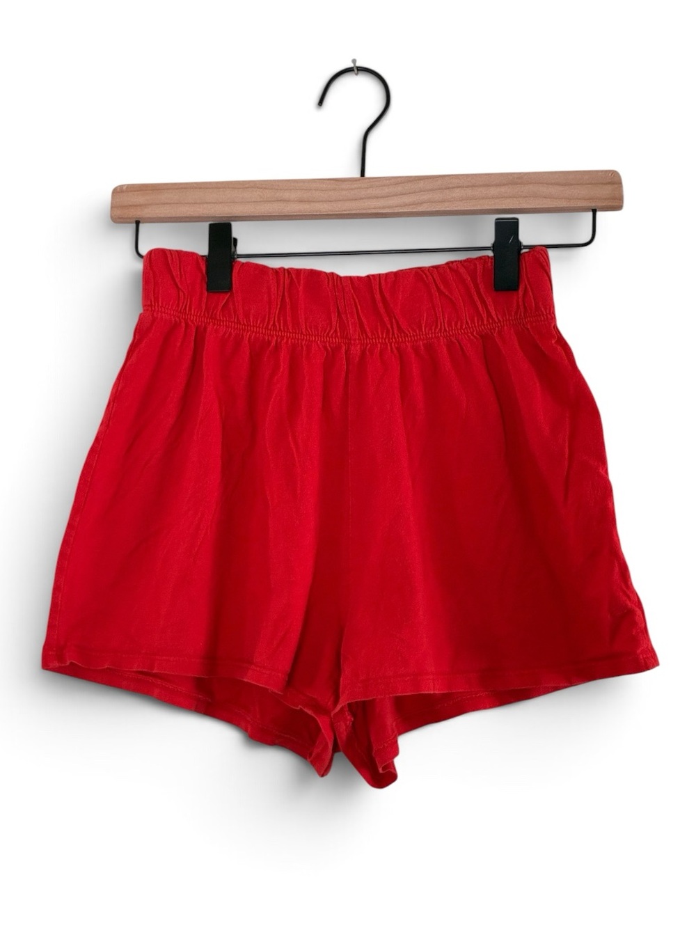 Wild Fable | Like new cotton red lounge sweat shorts elastic waist size small